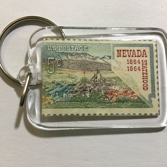 State Keychain: Colorado, Nebraska, Nevada, Utah, Wyoming, Mountain Region 3 of - Picture 2 of 10